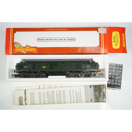 28 - Three boxed Hornby OO gauge locomotives to include R310 BR 4-6-2 Loco Battle of Britain Class Lord B... 