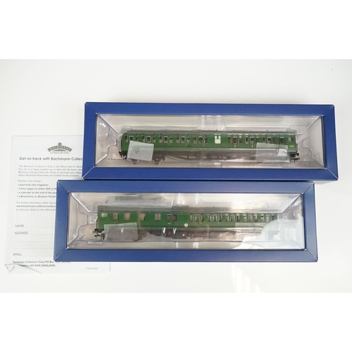41 - Boxed Bachmann OO gauge 31236Z Class 205 2H Thumper Two Car DMU BR green produced exclusively for Ke... 