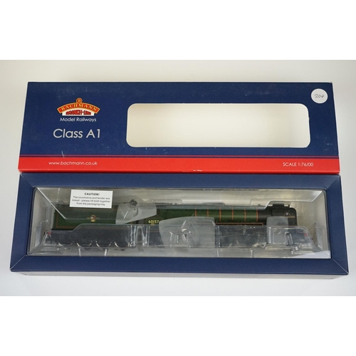 45 - Boxed Bachmann OO gauge 32559 A1 Class 60157 Great Eastern BR Green Late Crest locomtive