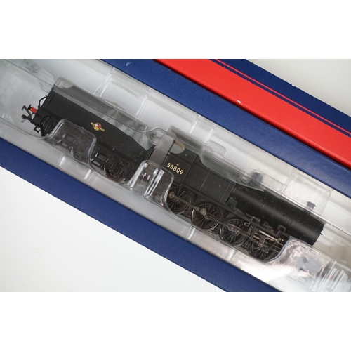 50 - Two boxed Bachmann OO gauge locomotives to include 31011 Class 7F 53809 BR black late crest and 3147... 