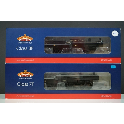 51 - Two boxed Bachmann OO gauge locomotives to include 31625 Class 3F 43474 BR black late crest and 3101... 