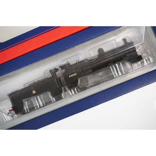 52 - Two boxed Bachmann OO gauge locomotives to include Heritage Range 31475 Class G2A 49395 BR black ear... 