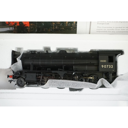 53 - Three boxed Bachmann OO gauge Blue Ribband locomotives to include 32257A WD Austerity 90732 Vulcan B... 