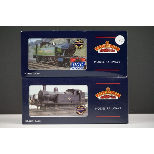 56 - Two boxed Bachmann OO gauge locomotives to include DCC On Board 32125DC 45XX Prairie Tank 4507 BR li... 