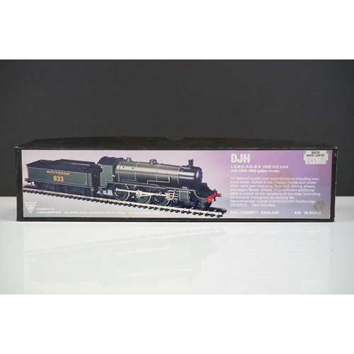 60 - Boxed DJH OO gauge LSWR/SR/BR URIE S15 4-6-0 with URIE 5000 gallon tender cast metal locomotive kit ... 