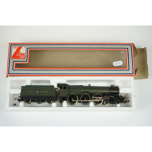 62 - Three Lima OO gauge locomotives to include Rapid, King George V and GWR 0-6-0 in green livery