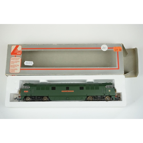 64 - Seven boxed Lima OO gauge locomotives to include Earl Mountbatten of Burma, Western Crusader, Eastle... 