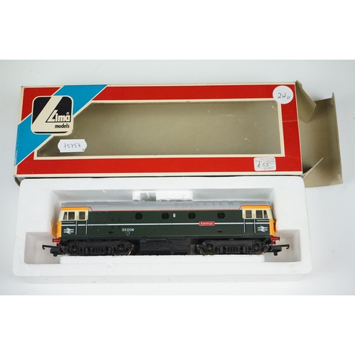 64 - Seven boxed Lima OO gauge locomotives to include Earl Mountbatten of Burma, Western Crusader, Eastle... 