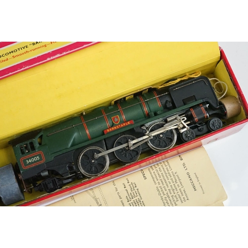 65 - Two boxed Hornby Dublo 2 rail locomotives to include 2235 4-6-2 SR West Country Locomotive Barnstabl... 