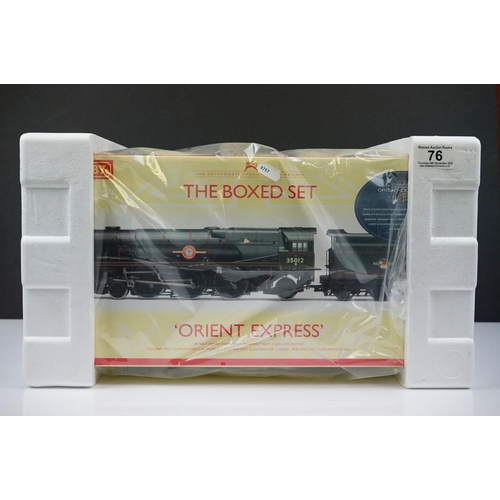 76 - Boxed Hornby OO gauge R038 The Boxed Set Orient Express, complete and excellent