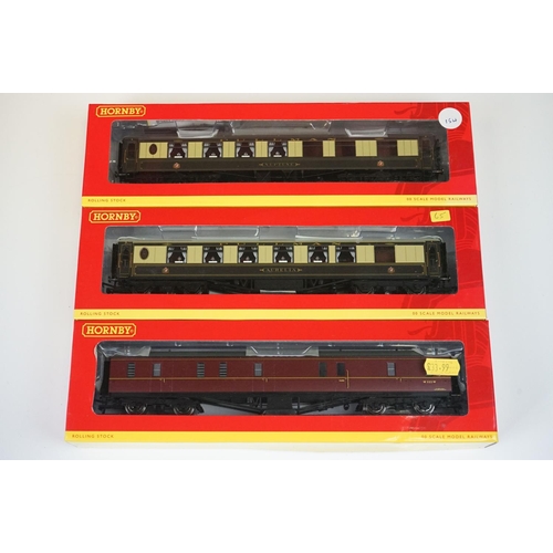 80 - 32 Boxed Hornby OO gauge items of rolling stock to include R4409 BR Hawksworth Passenger Brake W322W... 