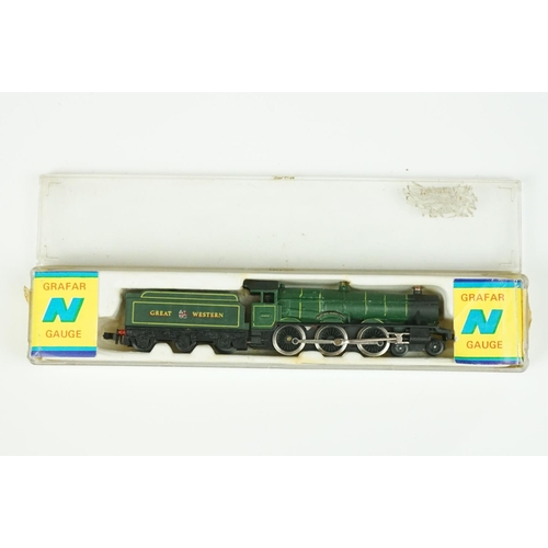 91 - Six boxed N gauge locomotives to include Bachmann Steam Locomotive 51-545-12 Mikado 2-8-2 7 Vandebil... 