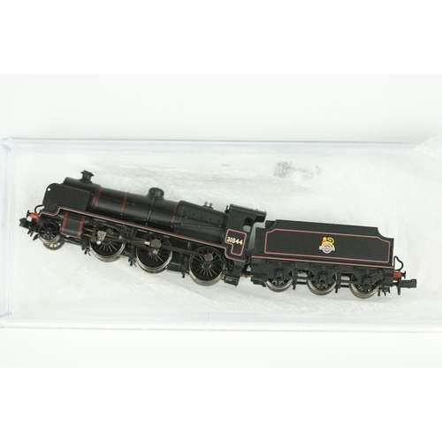 92 - Six boxed / cased N gauge locomotives to include Grafar City of Hereford, Trix 2-6-0 BR in black wit... 