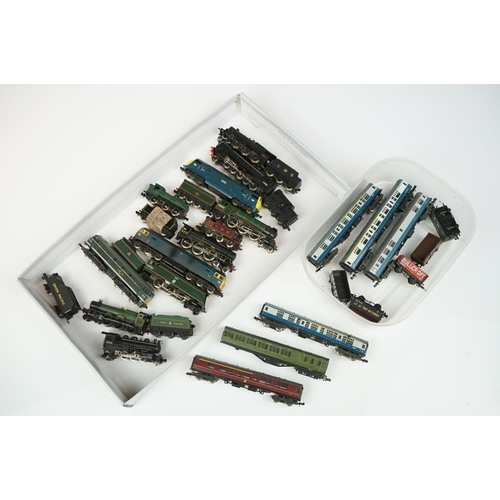 94 - 12 N gauge locomotives to include Grafar Prince Palatine, Dapol Albert Hall, Bachmann Union Pacific ... 