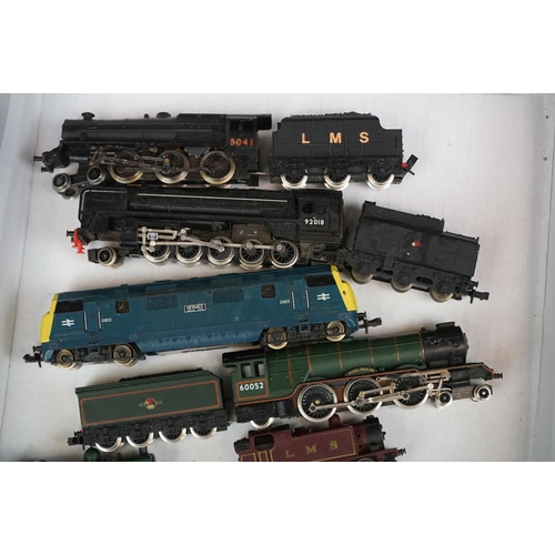 94 - 12 N gauge locomotives to include Grafar Prince Palatine, Dapol Albert Hall, Bachmann Union Pacific ... 