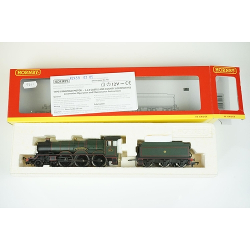 99 - Boxed Hornby OO gauge R2459 GWR 4-6-0 Castle Class Wellington Locomotive