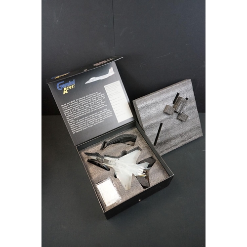 1003 - Four boxed 1/72 Gemini Aces diecast model planes to include GANAF5002 RNLAF F-16 Demo Team, GAUSA700... 