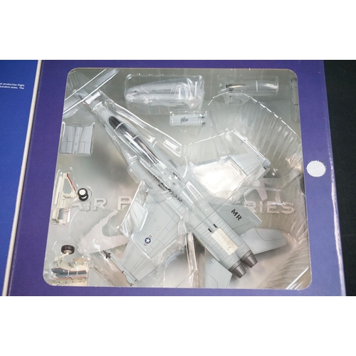 1007 - Seven boxed 1/72 HM Hobby Master Air Power Series diecast model planes to include HA3505, HA3504, HA... 