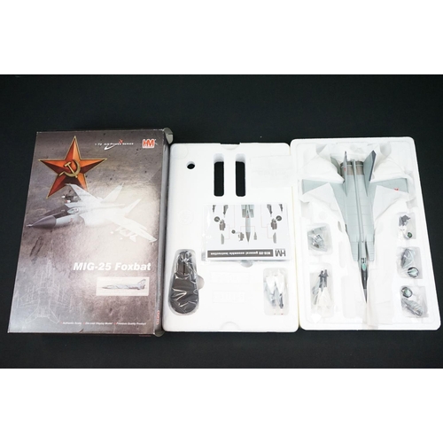 1009 - Eight boxed 1/72 HM Hobby Master Air Power Series diecast model planes to include HA2501, HA3101, HA... 