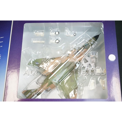 1013 - Seven boxed 1/72 HM Hobby Master Air Power Series McDonnell Douglas diecast model planes to include ... 