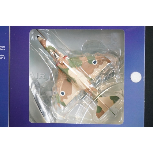 1017 - Seven boxed 1/72 HM Hobby Master Air Power Series diecast model planes to include HA1417, HA1423, HA... 