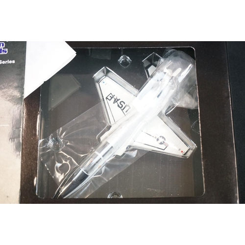 1018 - Eight boxed 1/72 Falcon Models Wings of Fame diecast model planes, all variants, appearing complete