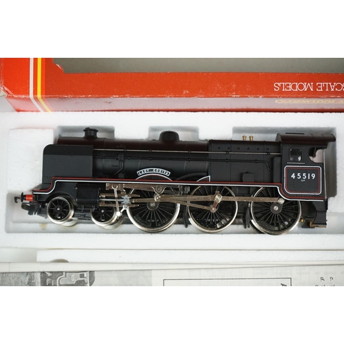 115 - Three boxed OO gauge locomotives to include 2 x Hornby (R324 Lady Godiva BR Black Livery & R759 GWR ... 