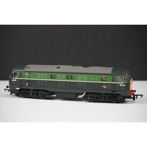 124 - Four OO gauge locomotives to include 3 x Lima (59001, Sir Edward Elgar & 31003 BR) and Hornby D6119