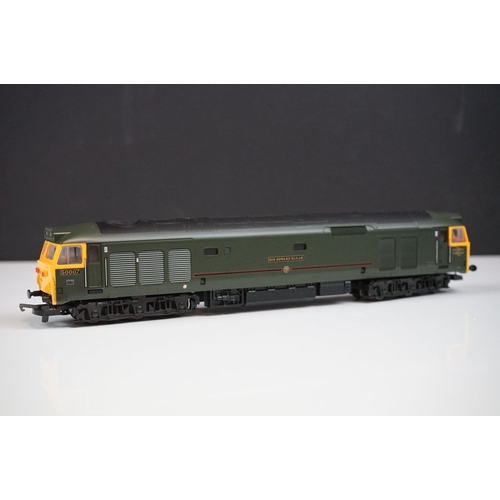 124 - Four OO gauge locomotives to include 3 x Lima (59001, Sir Edward Elgar & 31003 BR) and Hornby D6119