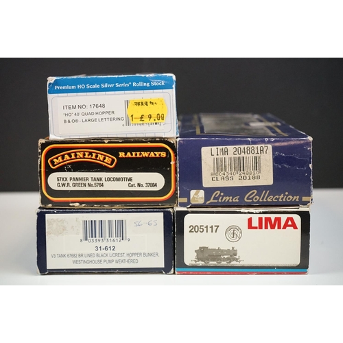 125 - Four boxed OO gauge locomotives to include 2 x Lima (204881A7 Class 20188 & 205117 0-6-0 GWR), Bachm... 