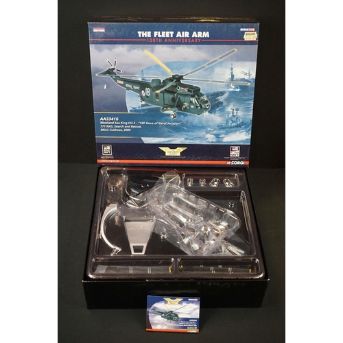 1024 - Five boxed 1/72 Corgi The Aviation Archive diecast models to include AA35904 Military Air Power, US3... 