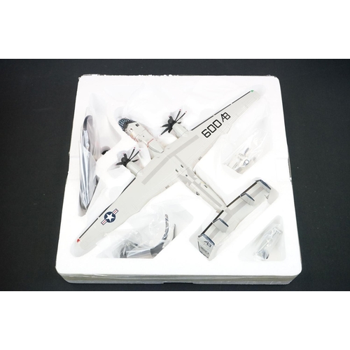 1025 - Six boxed 1/72 HM Hobby Master Air Power Series diecast model planes to include HA5201, HA3004, HA48... 