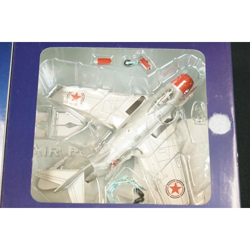 1030 - Ten boxed 1/72 HM Hobby Master Air Power Series diecast model planes to include HA1016, HA2901, HA24... 