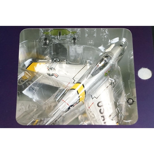 1030 - Ten boxed 1/72 HM Hobby Master Air Power Series diecast model planes to include HA1016, HA2901, HA24... 