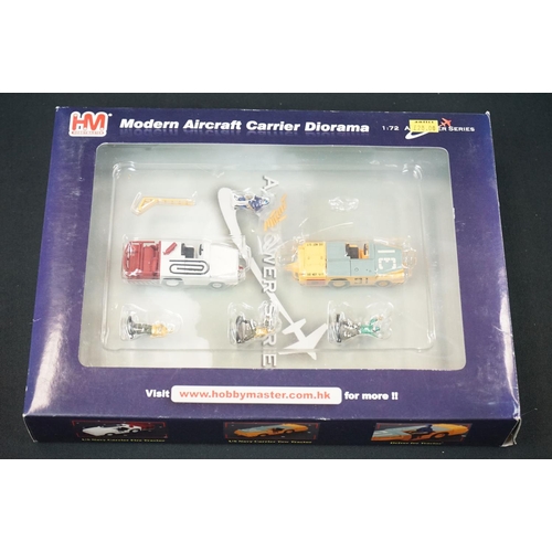 1031 - Five 1/72 HM Hobby Master Air Power Series Modern Aircraft Diorama Sets to include 3 x HD1001 & HD10... 