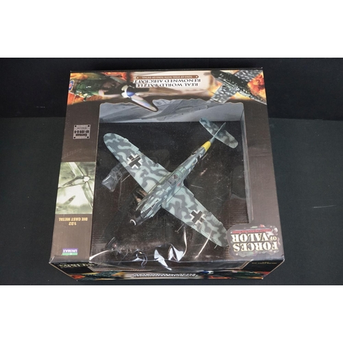 1034 - Six boxed Unimax Forces of Valor diecast models to include 1/32 80325 German BF-109 G-6 and 1/72 185... 