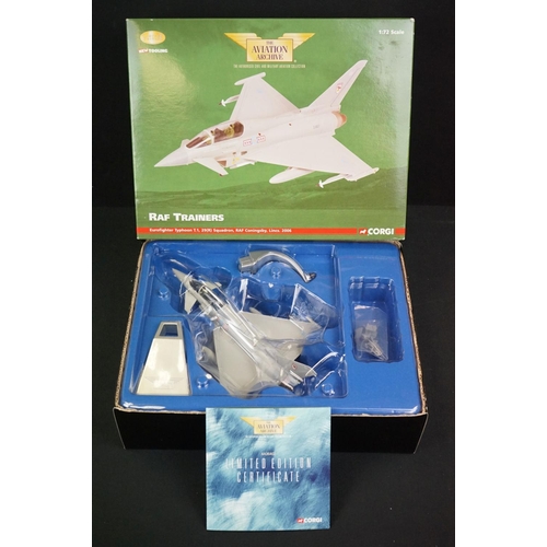 1050 - 10 Boxed Corgi diecast aviation models to include US Modern Warfare AA35903, US Modern Modern Warfar... 