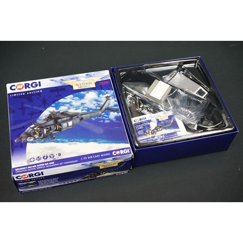 1050 - 10 Boxed Corgi diecast aviation models to include US Modern Warfare AA35903, US Modern Modern Warfar... 