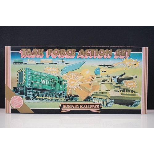 167 - Boxed Hornby OO gauge R580  Task Force Action train set, appears complete