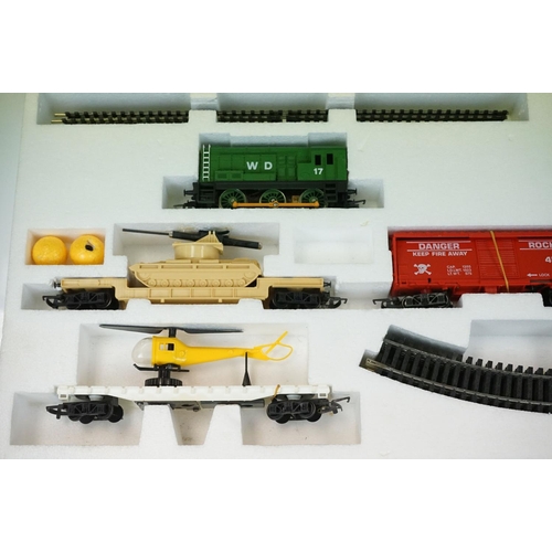 167 - Boxed Hornby OO gauge R580  Task Force Action train set, appears complete