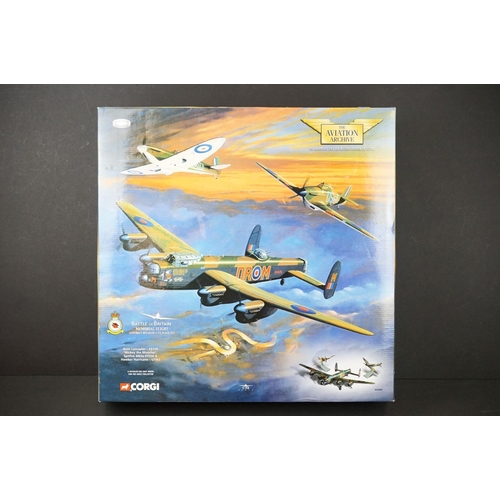 1056 - Boxed Corgi Aviation Archive ltd edn 1/72 diecast AA32602 Battle of Britain Memorial Flight Set, app... 