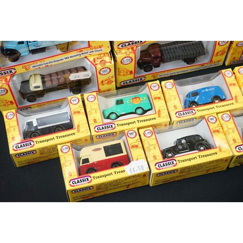 1059 - 50 Boxed Classix by Pocketbond Transport Treasures  'OO' gauge 1:76 diecast models to include EM7664... 