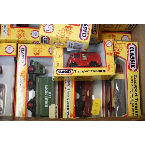 1059 - 50 Boxed Classix by Pocketbond Transport Treasures  'OO' gauge 1:76 diecast models to include EM7664... 