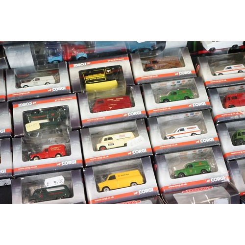 1069 - 55 Boxed Corgi Trackside 1:76 scale diecast models (diecast ex, boxes gd to vg)