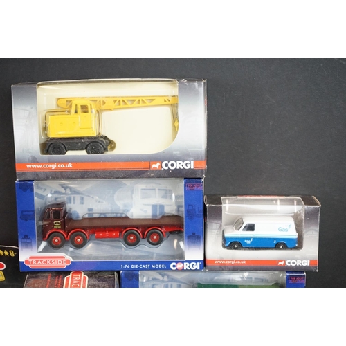 1069 - 55 Boxed Corgi Trackside 1:76 scale diecast models (diecast ex, boxes gd to vg)