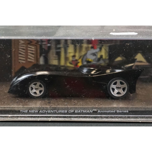 1074 - 23 Boxed/cased Batman Automobilia Collection diecast models by Eaglemoss, vg