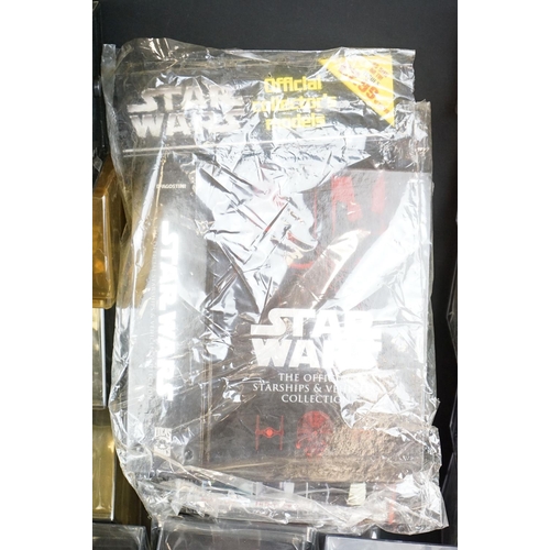 1078 - Star Wars - 50 cased diecast DeAgostini The Official Starships & Vehicles Collection, vg