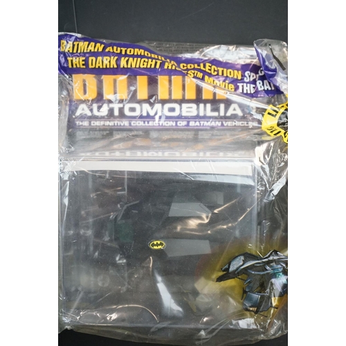 1079 - 11 Unopened boxed / cased Batman Automobilia Collection diecast models by Eaglemoss, attached to ori... 