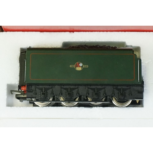 130 - Three boxed OO gauge locomotives to include Hornby R350 A4 Loco Mallard and 2 x Airfix (54124-2 Caer... 