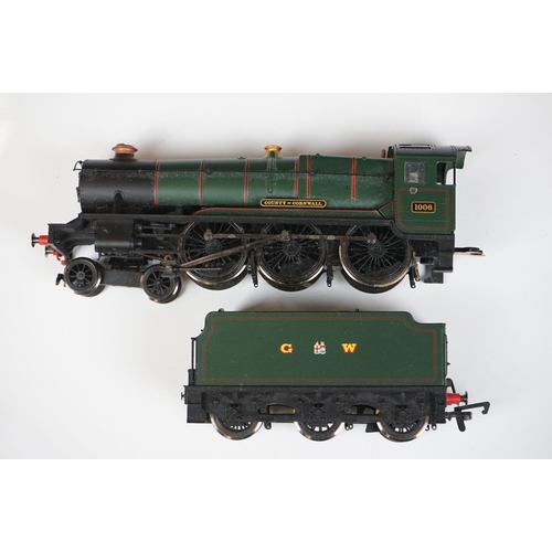 131 - Nine Hornby OO gauge locomotives to include Winchester, Duke of Sutherland, County of Cornwall, Llan... 